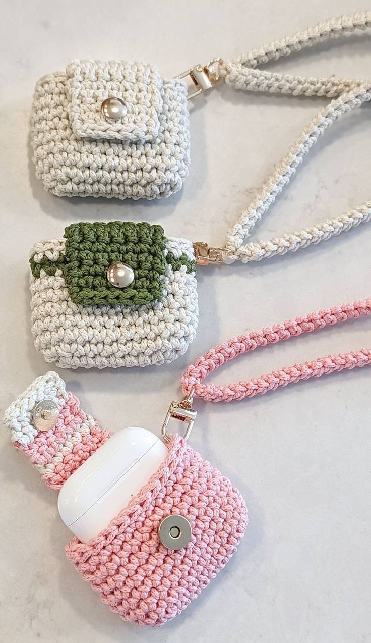 Must-Have Crochet Pouches for AirPods – Handmade Style That Protects